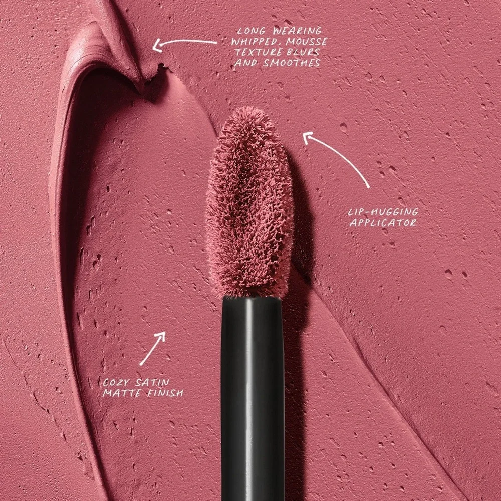 NIB💎 Makeup By Mario ULTRA SUEDE® COZY LIP CREME in RICH ROSE - Picture 3 of 7